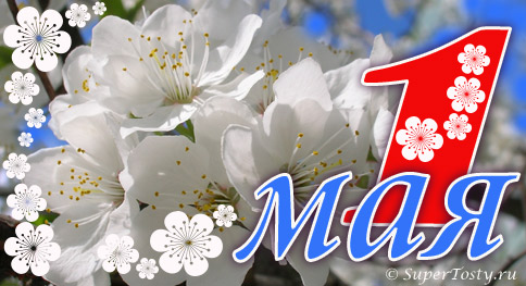 Уважаемые жители МО Русско-Высоцкое сельское поселение, поздравляем вас с 1 мая – Праздником весны и труда!