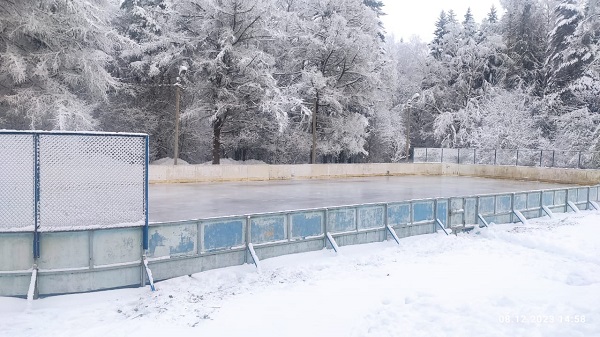 Для массового катания на коньках, местная администрация Русско-Высоцкого сельского поселения организовала заливку катка. В субботу  все желающих приглашаем опробовать лед! 