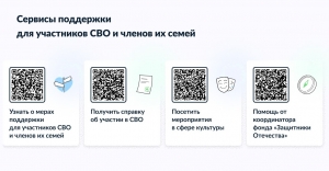 Сервисы поддержки для участников СВО и членов их семей